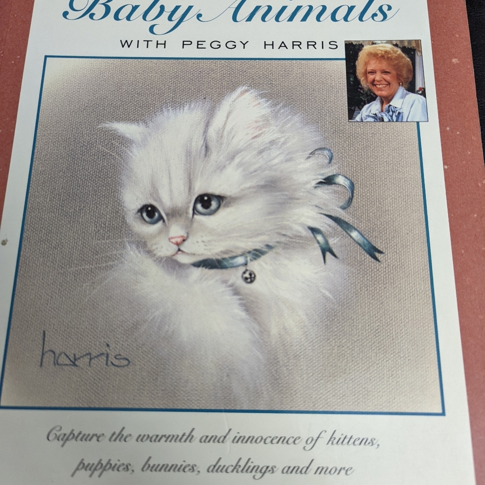 Book: painting baby animals with Peggy Harris